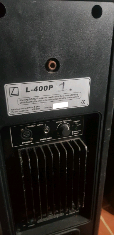 powered speakers gumtree